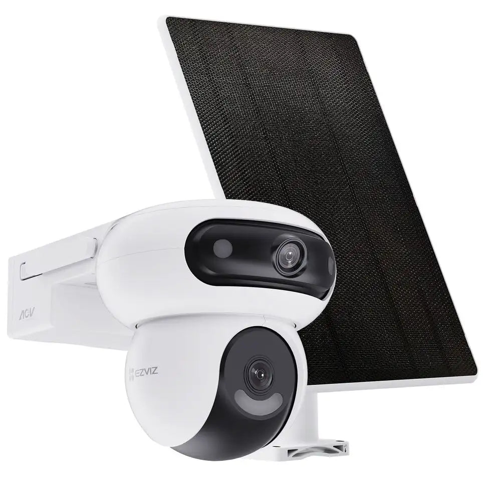 كاميرا ثنائية العدسة EZVIZ HB90/SP Dual Kit 2K⁺ & 2K⁺ & Solar Panel 8W مع لوح شمسي كاميرا ثنائية العدسة EZVIZ HB90/SP Dual Kit 2K⁺ & 2K⁺ & Solar Panel 8W مع لوح شمسي